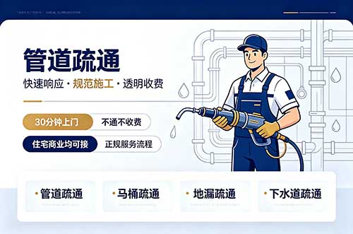 巩义管道疏通