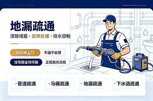 巩义地漏疏通