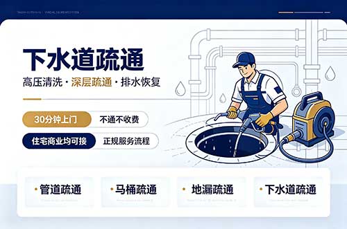巩义下水道疏通